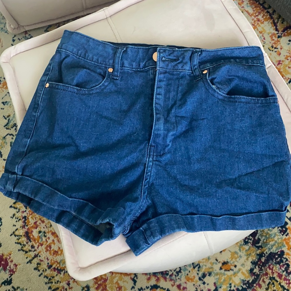 High waisted shorts